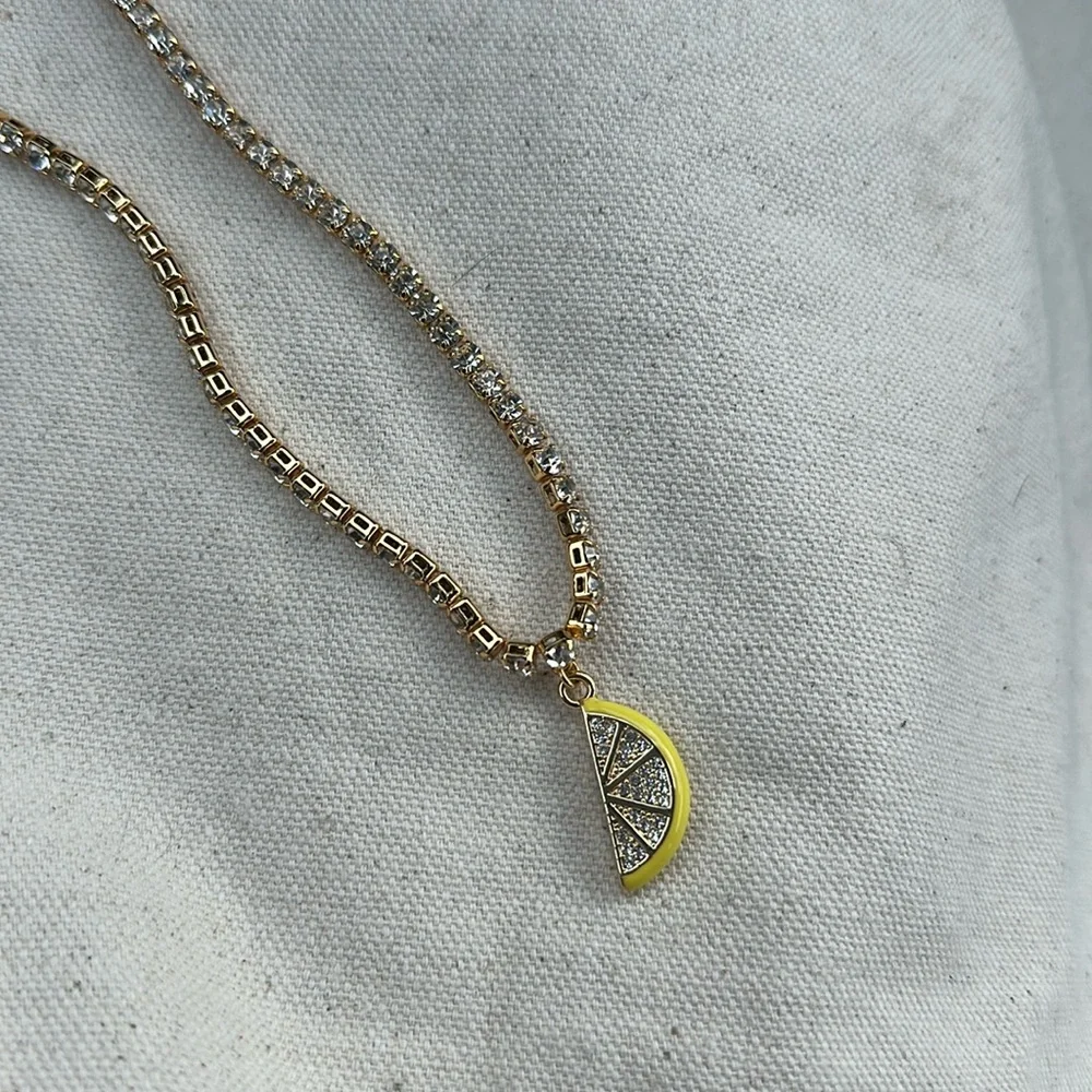 Kurt Geiger Lemon Necklace NWT - Picture 3 of 5
